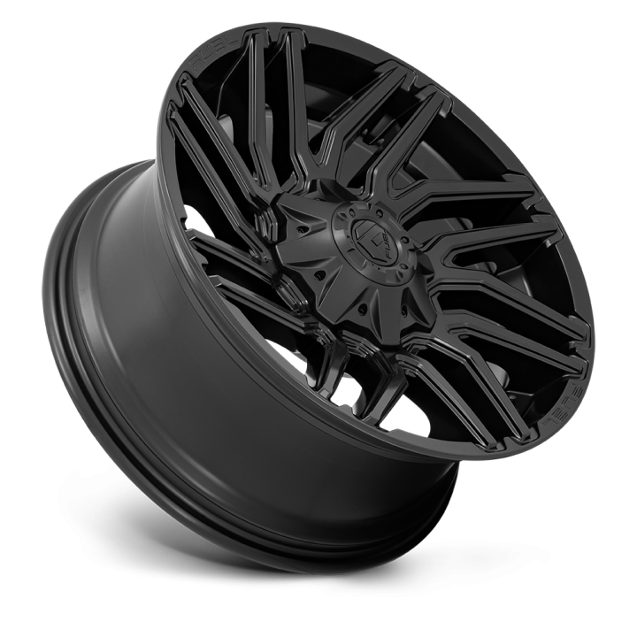 Felga aluminiowa D775 TYPHOON Matte Black FUEL - ujęcie 3