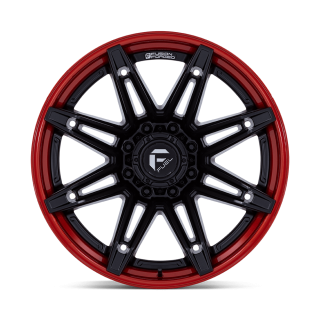 Felga aluminiowa BRAWL Matte Black W/ Candy Red Lip FUEL - ujęcie 2