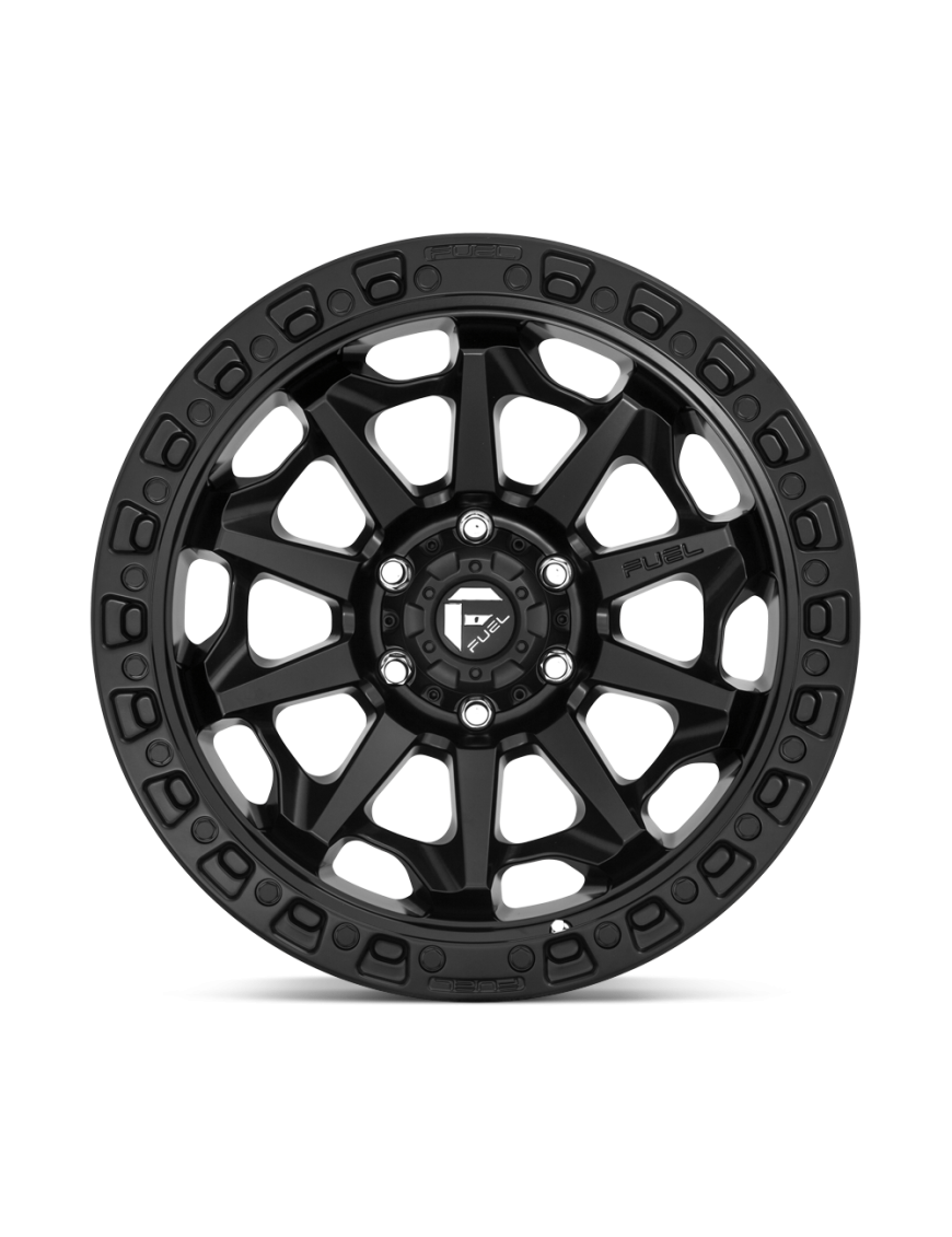 Felga aluminiowa D694 COVERT Matte Black FUEL - ujęcie 3