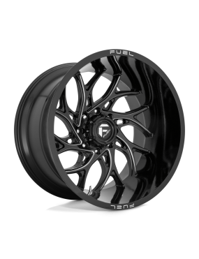Felga aluminiowa D741 RUNNER Gloss Black Milled FUEL