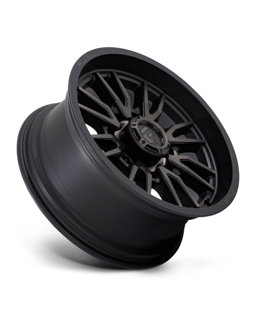 Felga aluminiowa D762 CLASH Matte Black Double Dark Tint FUEL - ujęcie 3