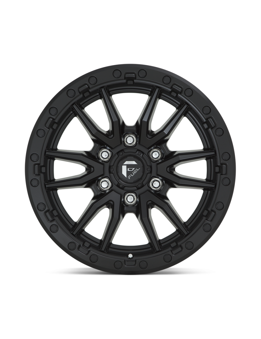 Felga aluminiowa D679 REBEL Matte Black FUEL - ujęcie 3