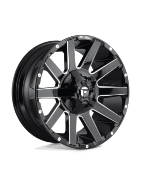 Felga aluminiowa D615 CONTRA Gloss Black Milled FUEL