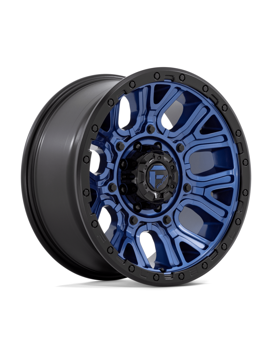 Felga aluminiowa D827 TRACTION Dark Blue W/ Black Ring FUEL