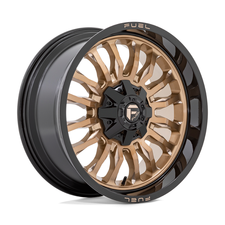 Felga aluminiowa D797 ARC Platinum Bronze W/ Black Lip FUEL