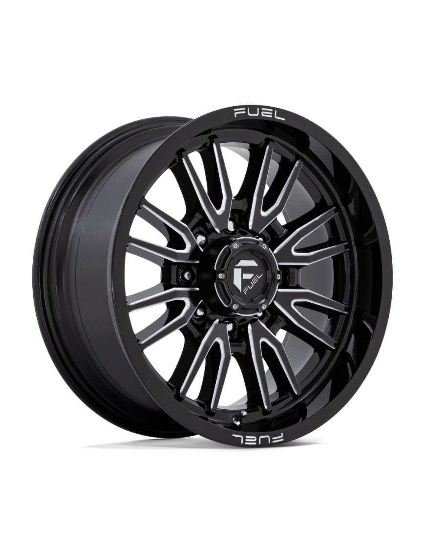Felga aluminiowa D761 CLASH Gloss Black Milled FUEL