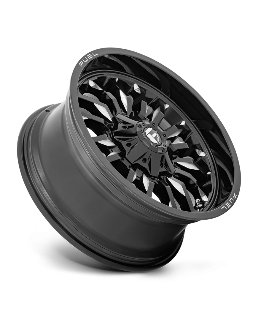 Felga aluminiowa D795 ARC Gloss Black Milled FUEL - ujęcie 3