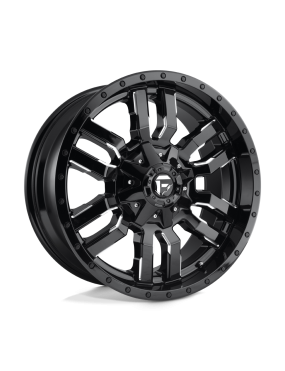 Felga aluminiowa D595 SLEDGE Gloss Black Milled FUEL