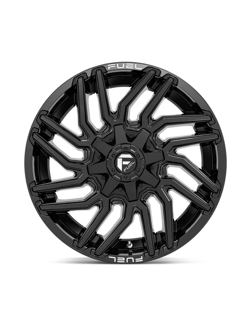 Felga aluminiowa D776 TYPHOON Gloss Black FUEL - ujęcie 3