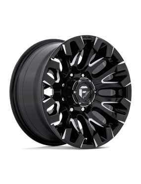 Felga aluminiowa D828 QUAKE Gloss Black Milled FUEL