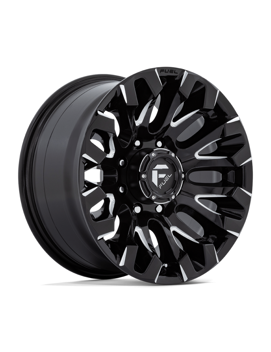 Felga aluminiowa D828 QUAKE Gloss Black Milled FUEL