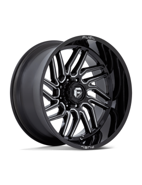 Felga aluminiowa D807 HURRICANE Gloss Black Milled FUEL