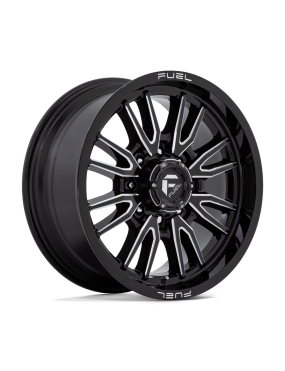 Felga aluminiowa D761 CLASH Gloss Black Milled FUEL