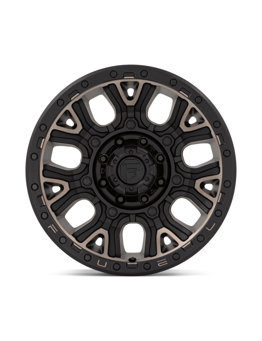 Felga aluminiowa D824 TRACTION Matte Black W/ Double Dark Tint FUEL - ujęcie 3