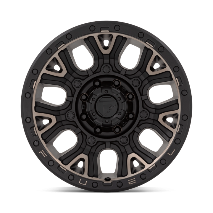 Felga aluminiowa D824 TRACTION Matte Black W/ Double Dark Tint FUEL - ujęcie 3