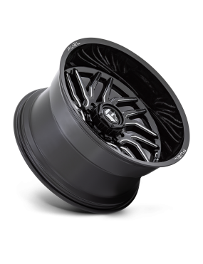 Felga aluminiowa D807 HURRICANE Gloss Black Milled FUEL - ujęcie 3