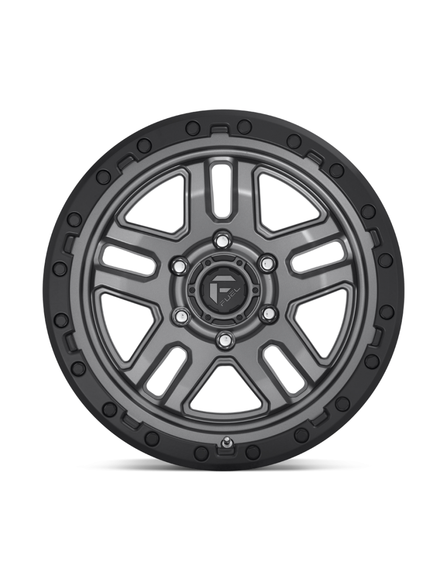 Felga aluminiowa D701 AMMO Matte Gun Metal Black Bead Ring FUEL - ujęcie 2