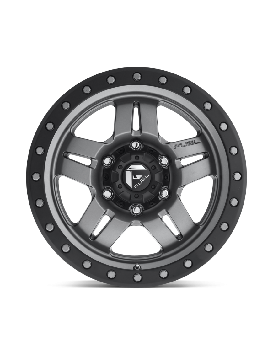 Felga aluminiowa D558 ANZA Matte Gun Metal Black Bead Ring FUEL - ujęcie 2