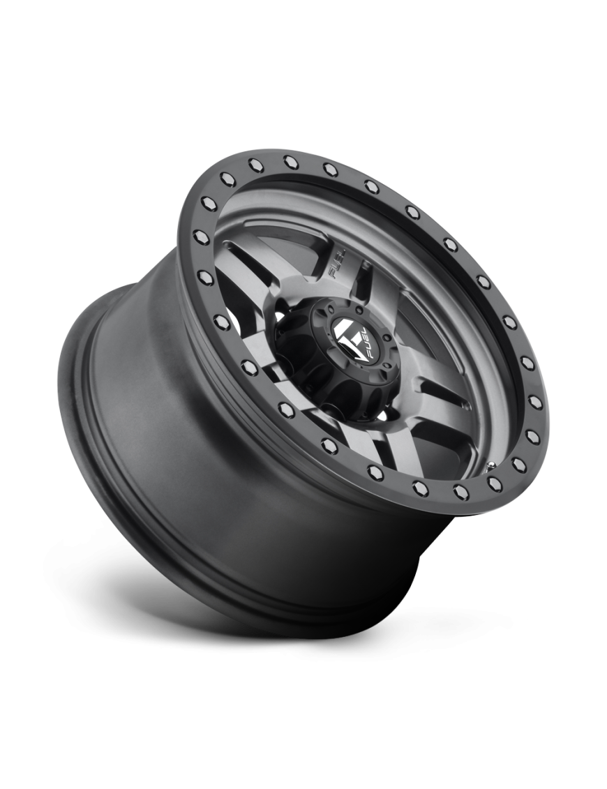 Felga aluminiowa D558 ANZA Matte Gun Metal Black Bead Ring FUEL - ujęcie 3