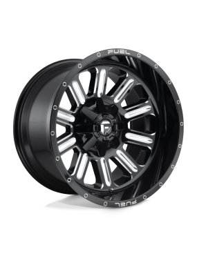 Felga aluminiowa D620 HARDLINE Gloss Black Milled FUEL