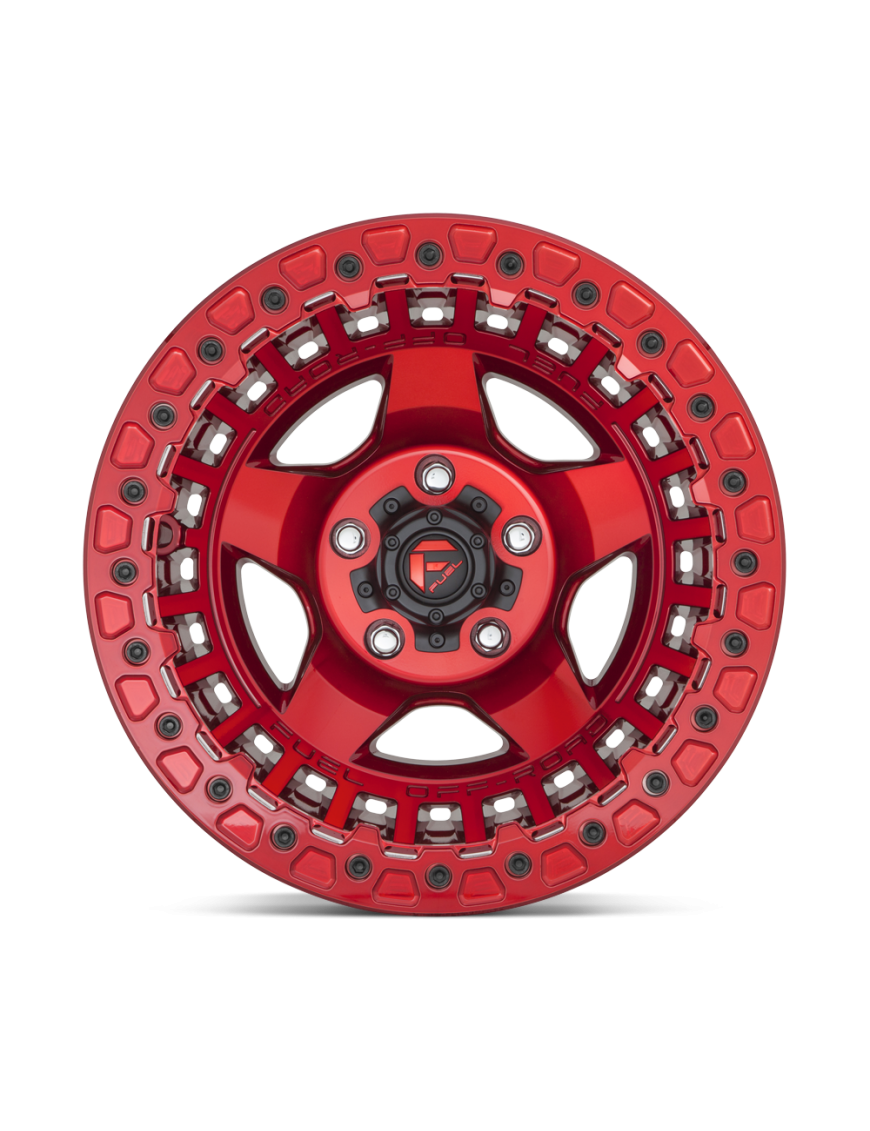 Felga aluminiowa D117 WARP BEADLOCK Candy Red FUEL - ujęcie 2