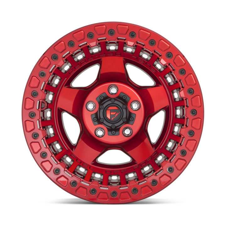 Felga aluminiowa D117 WARP BEADLOCK Candy Red FUEL - ujęcie 2