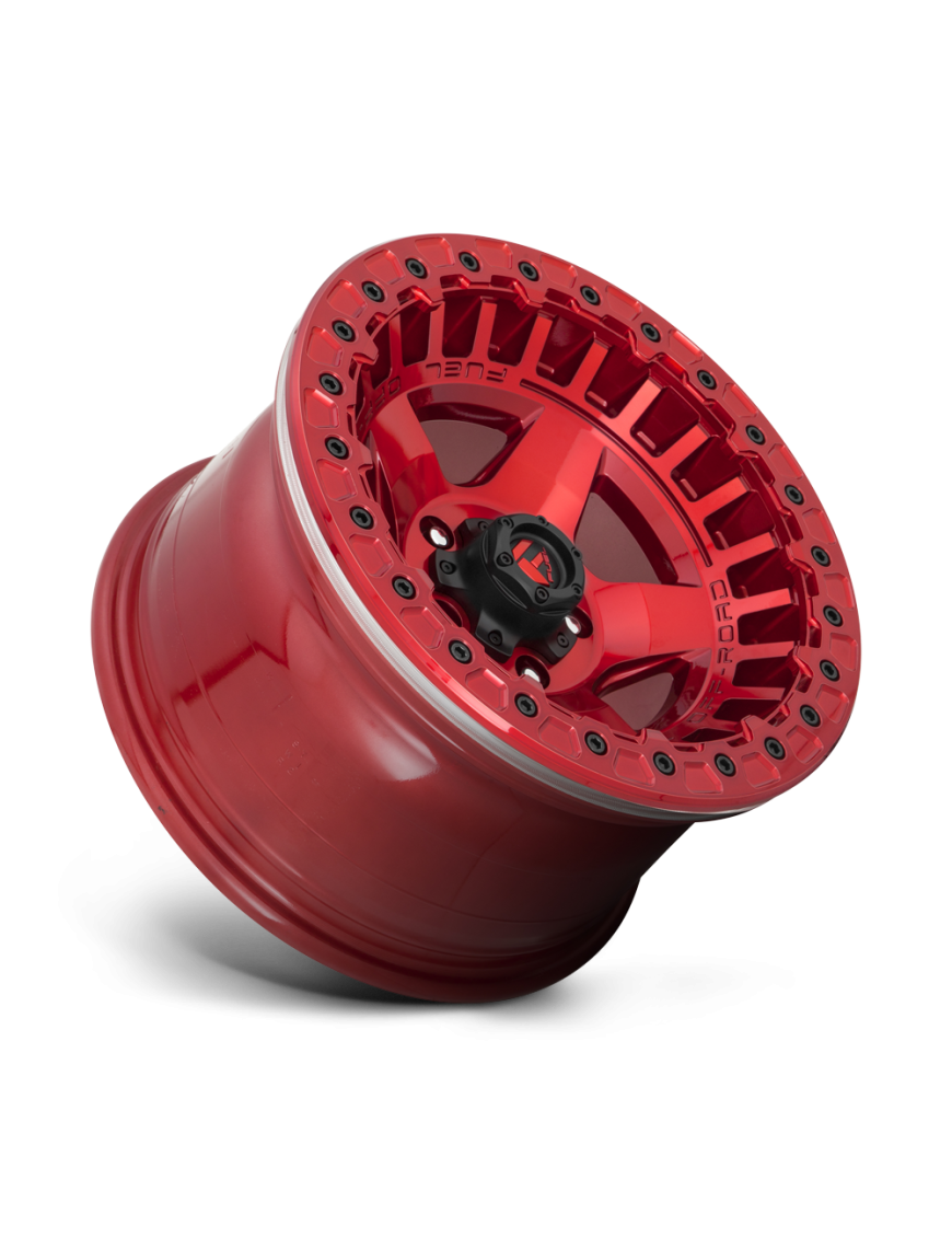 Felga aluminiowa D117 WARP BEADLOCK Candy Red FUEL - ujęcie 3