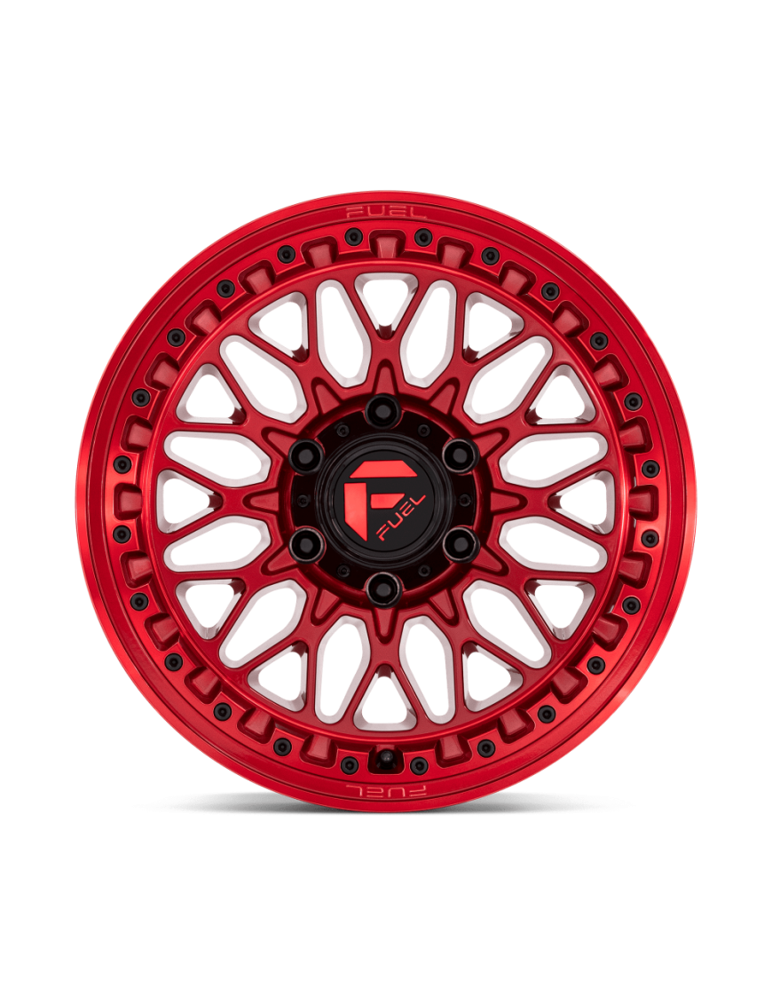Felga aluminiowa D758 TRIGGER Candy Red FUEL - ujęcie 2