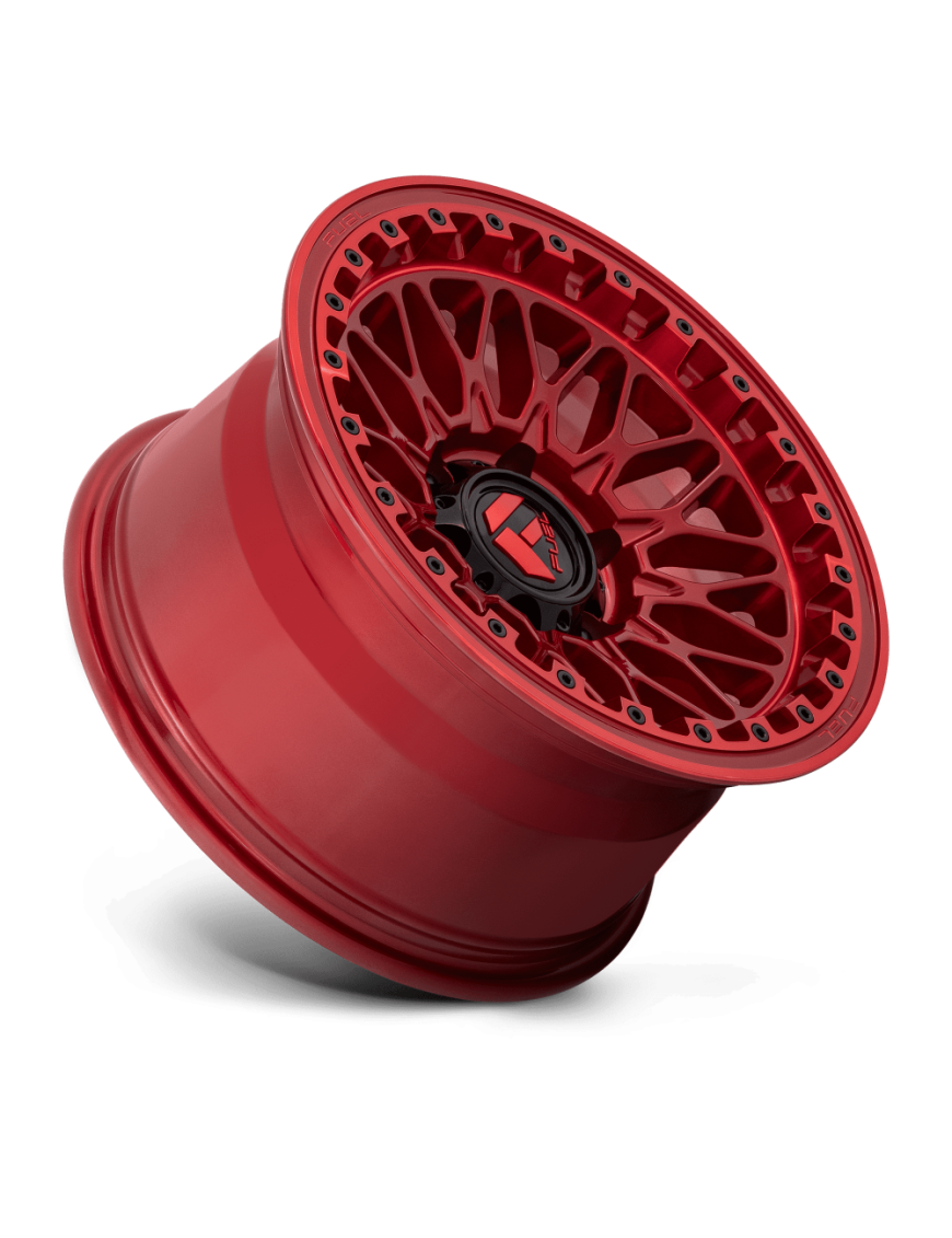 Felga aluminiowa D758 TRIGGER Candy Red FUEL - ujęcie 3