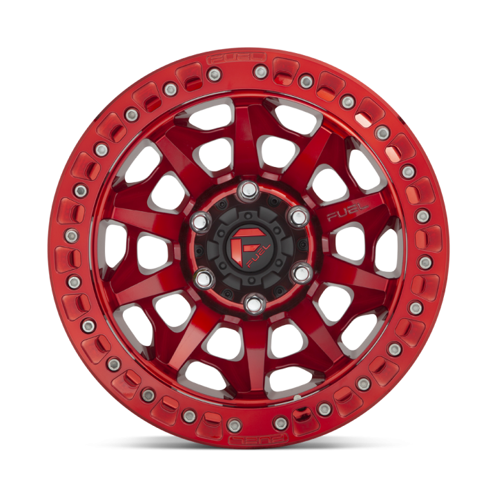 Felga aluminiowa D113 COVERT BEADLOCK Candy Red FUEL - ujęcie 2