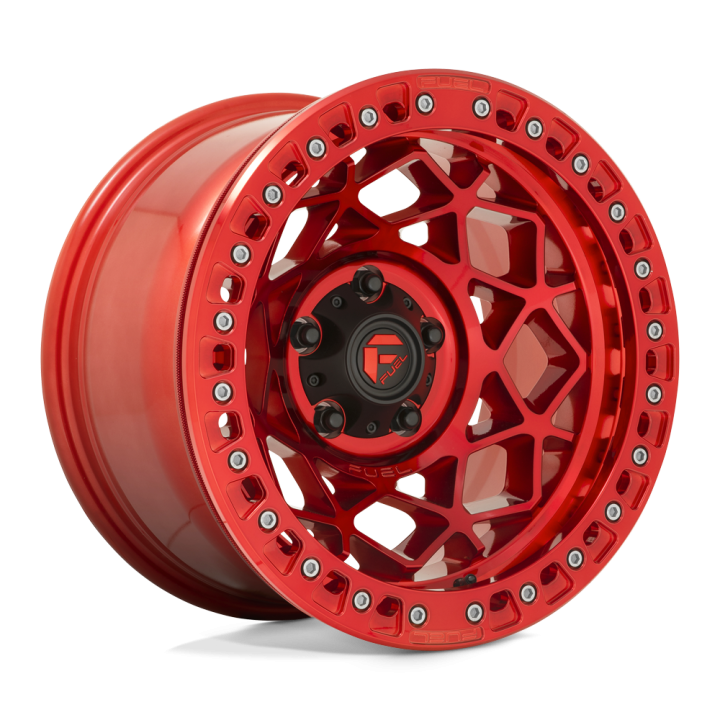 Felga aluminiowa D121 UNIT BEADLOCK Candy Red FUEL