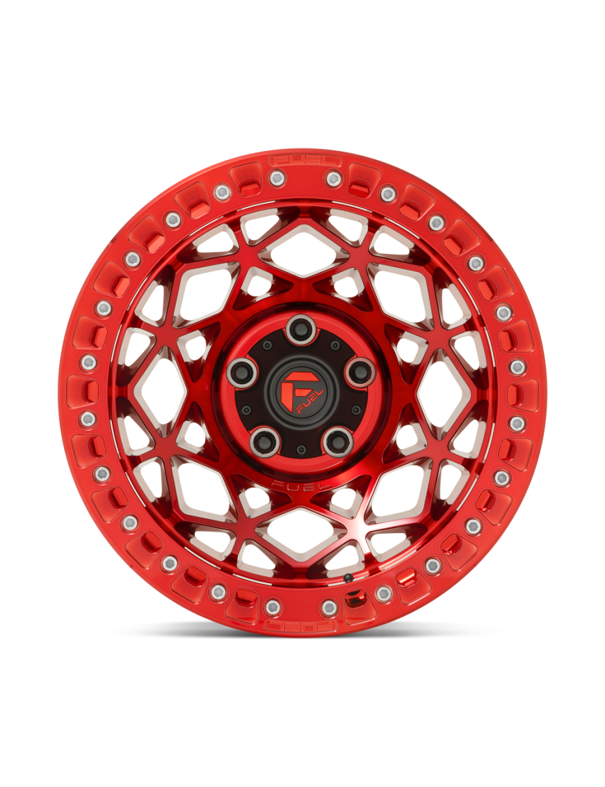 Felga aluminiowa D121 UNIT BEADLOCK Candy Red FUEL - ujęcie 2