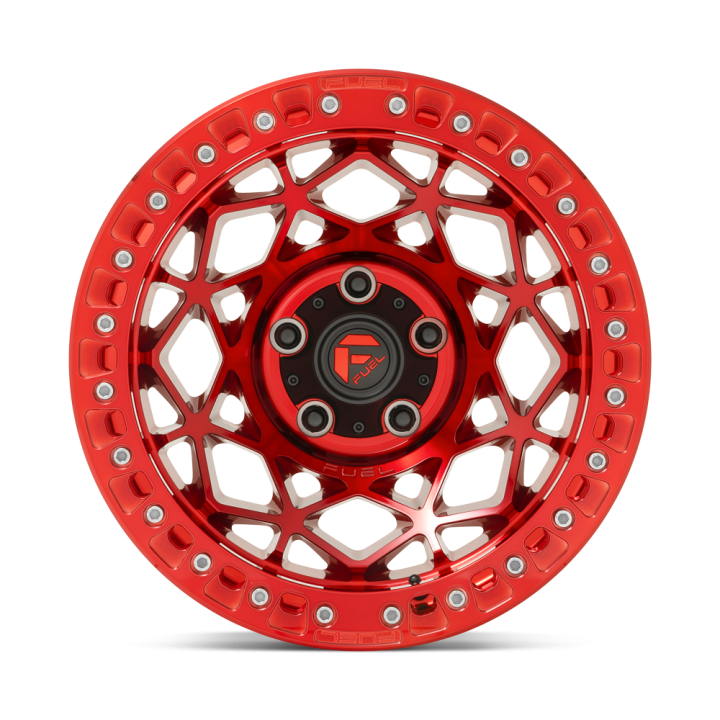 Felga aluminiowa D121 UNIT BEADLOCK Candy Red FUEL - ujęcie 2