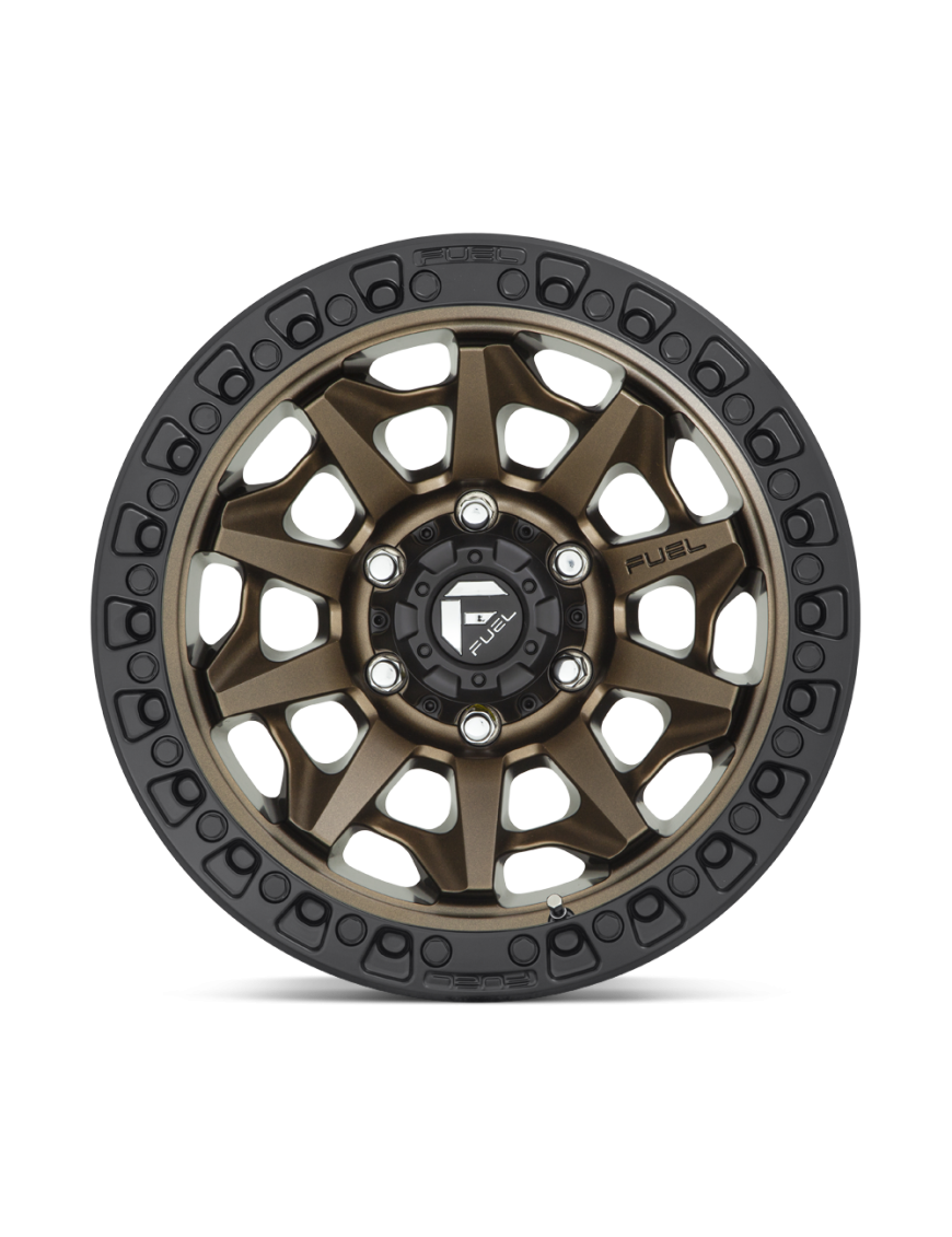 Felga aluminiowa D696 COVERT Matte Bronze Black Bead Ring FUEL - ujęcie 2