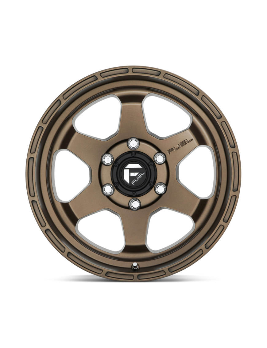 Felga aluminiowa D666 SHOK Matte Bronze FUEL - ujęcie 2