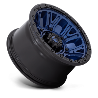 Felga aluminiowa D827 TRACTION Dark Blue W/ Black Ring FUEL - ujęcie 2