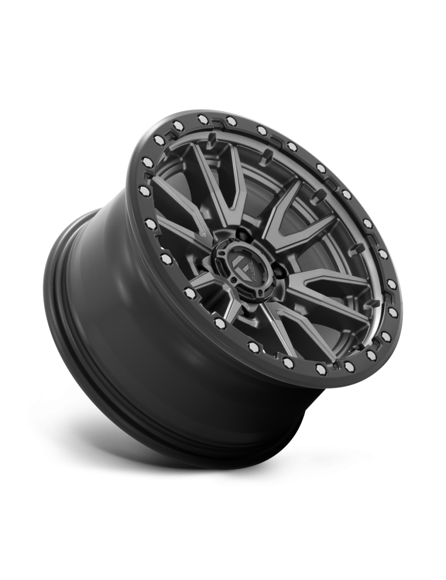 Felga aluminiowa D680 REBEL Matte Gun Metal Black Bead Ring FUEL - ujęcie 3