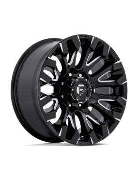 Felga aluminiowa D828 QUAKE Gloss Black Milled FUEL