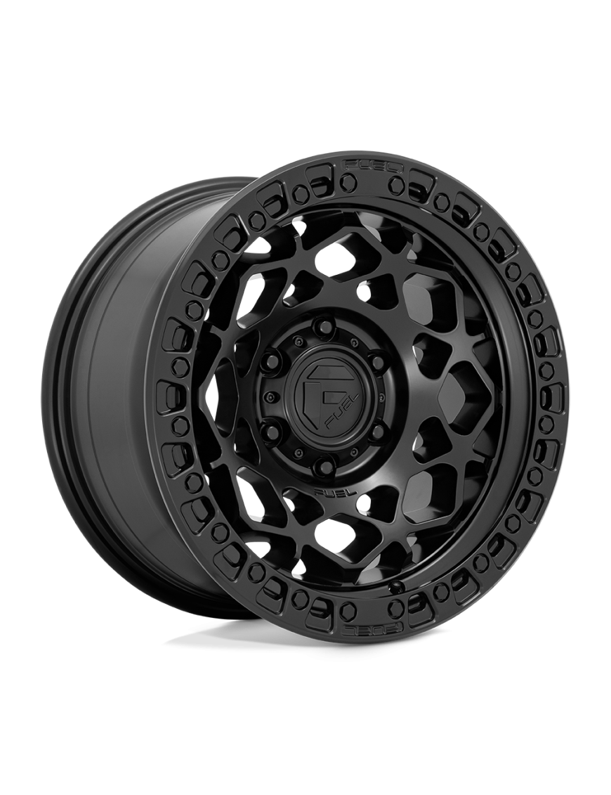 Felga aluminiowa D786 UNIT Matte Black W/ Matte Black Ring FUEL