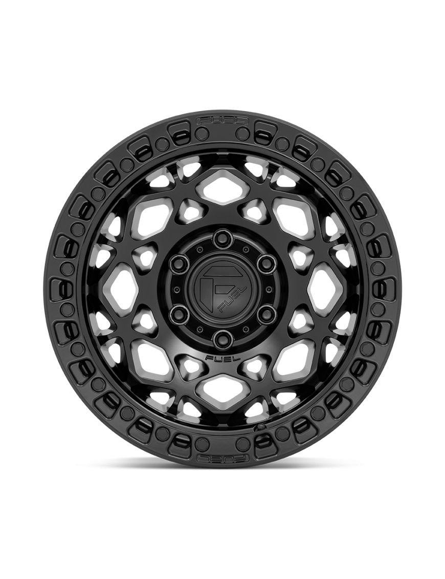 Felga aluminiowa D786 UNIT Matte Black W/ Matte Black Ring FUEL - ujęcie 2
