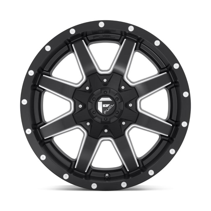 Felga aluminiowa D538 MAVERICK Matte Black Milled FUEL - ujęcie 2