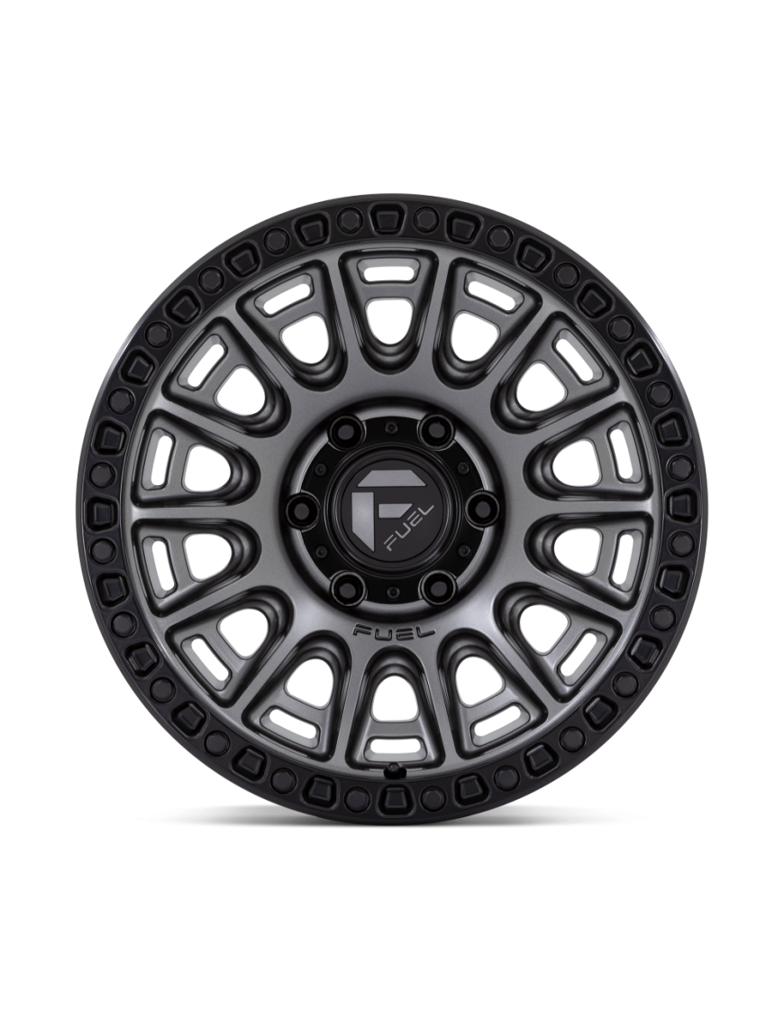 Felga aluminiowa D835 CYCLE Matte Gunmetal W/ Black Ring FUEL - ujęcie 2