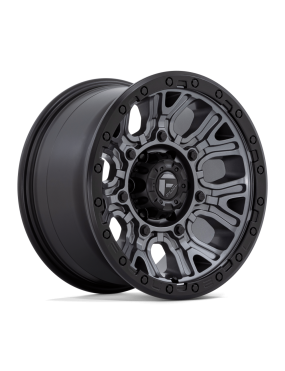 Felga aluminiowa D825 TRACTION Matte Gunmetal W/ Black Ring FUEL