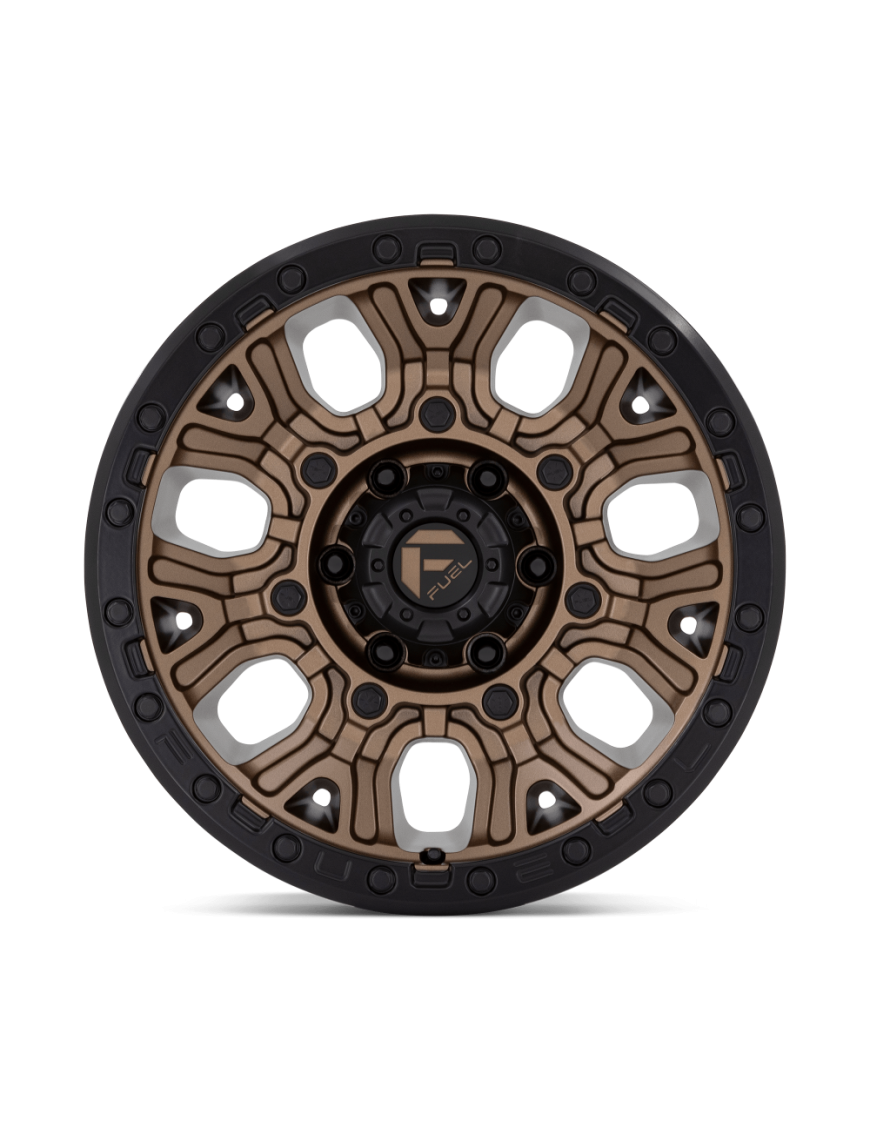 Felga aluminiowa D826 TRACTION Matte Bronze W/ Black Ring FUEL - ujęcie 3