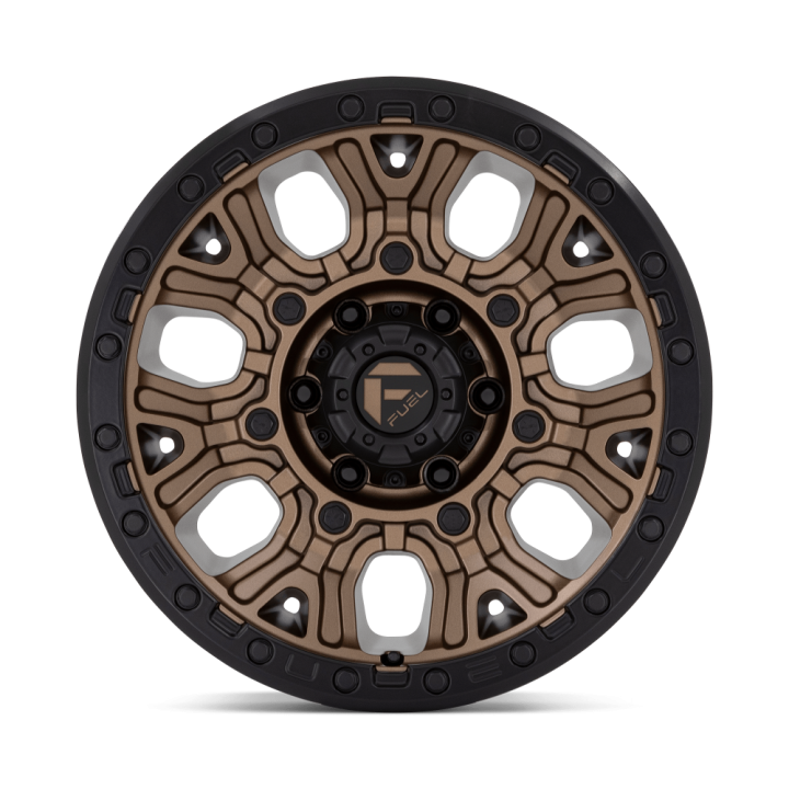 Felga aluminiowa D826 TRACTION Matte Bronze W/ Black Ring FUEL - ujęcie 3