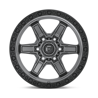 Felga aluminiowa D698 KICKER Matte Gun Metal Black Bead Ring FUEL - ujęcie 2