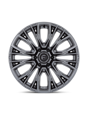 Felga aluminiowa D848 REBAR Matte Gunmetal FUEL - ujęcie 3