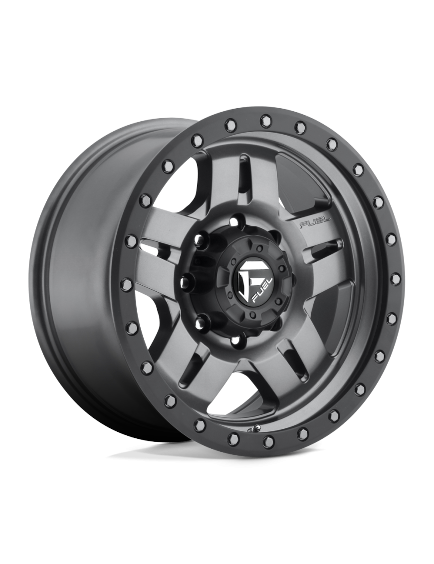 Felga aluminiowa D558 ANZA Matte Gun Metal Black Bead Ring FUEL