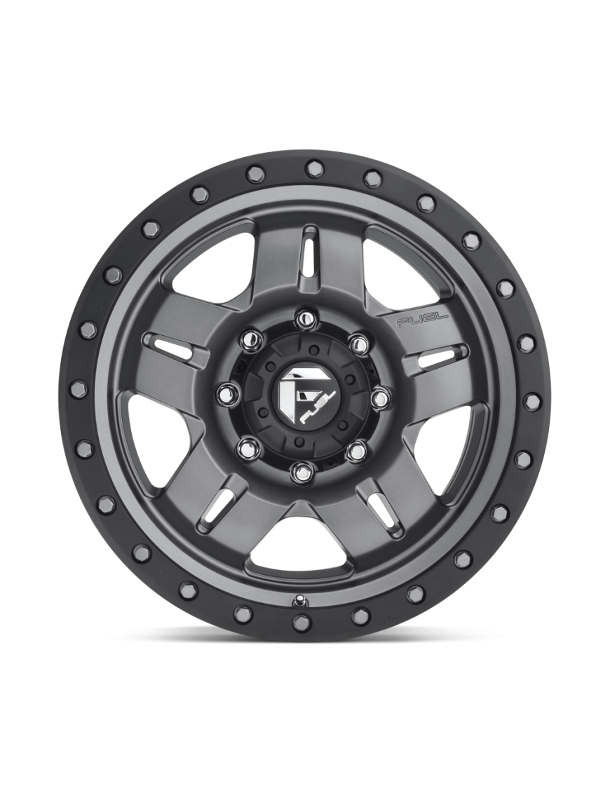 Felga aluminiowa D558 ANZA Matte Gun Metal Black Bead Ring FUEL - ujęcie 2