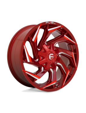 Felga aluminiowa D754 REACTION Candy Red Milled FUEL